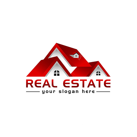 red houses brokerage placeholder logo